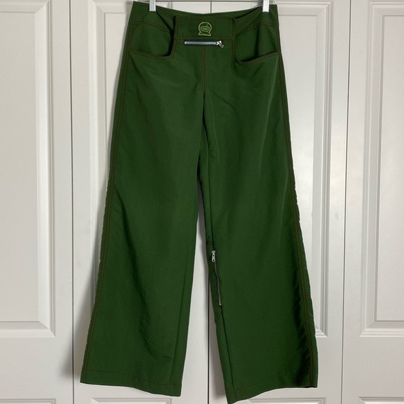 The People Have Spoken Pants - Vintage 90’s Rare The People Have Spoken Rave Pant Green Size M
